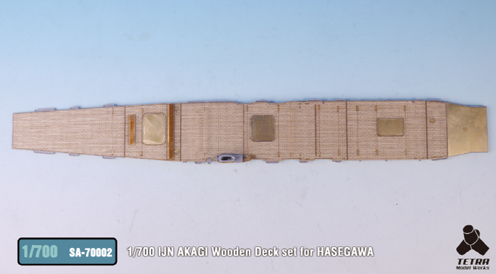 Tetra Model Works 1/700 IJN Akagi Wooden Deck for Hasegawa kit 